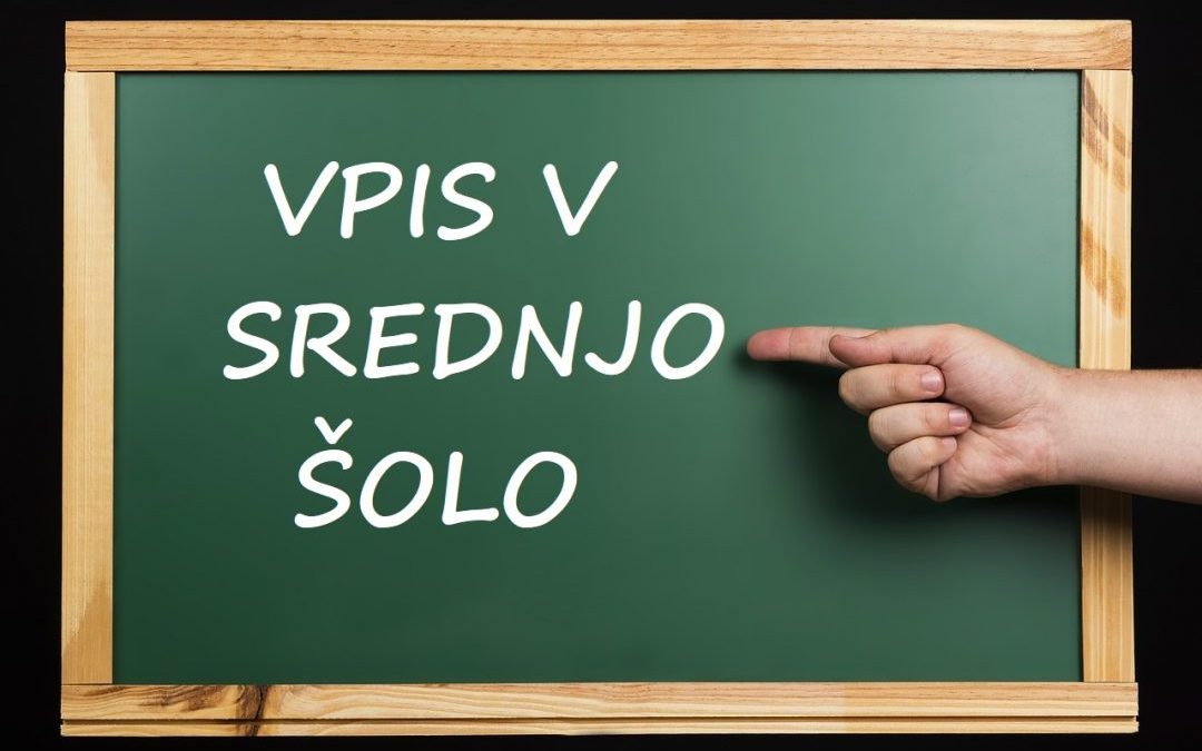 Vpis v prvi letnik v šolskem letu 2020/2021